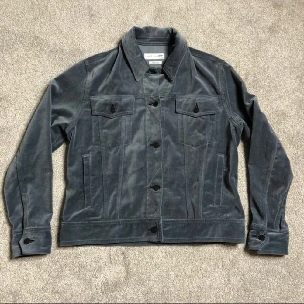 Rag & Bone Oversized Velvet Jacket View 3